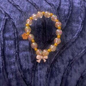 Handmade coquette bracelet
